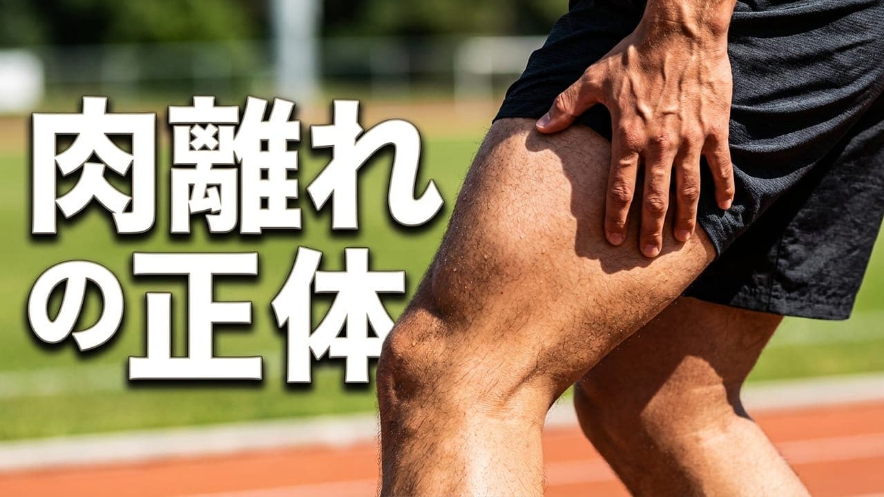 肉離れとは? 筋肉の中で何が起きているのかを解説