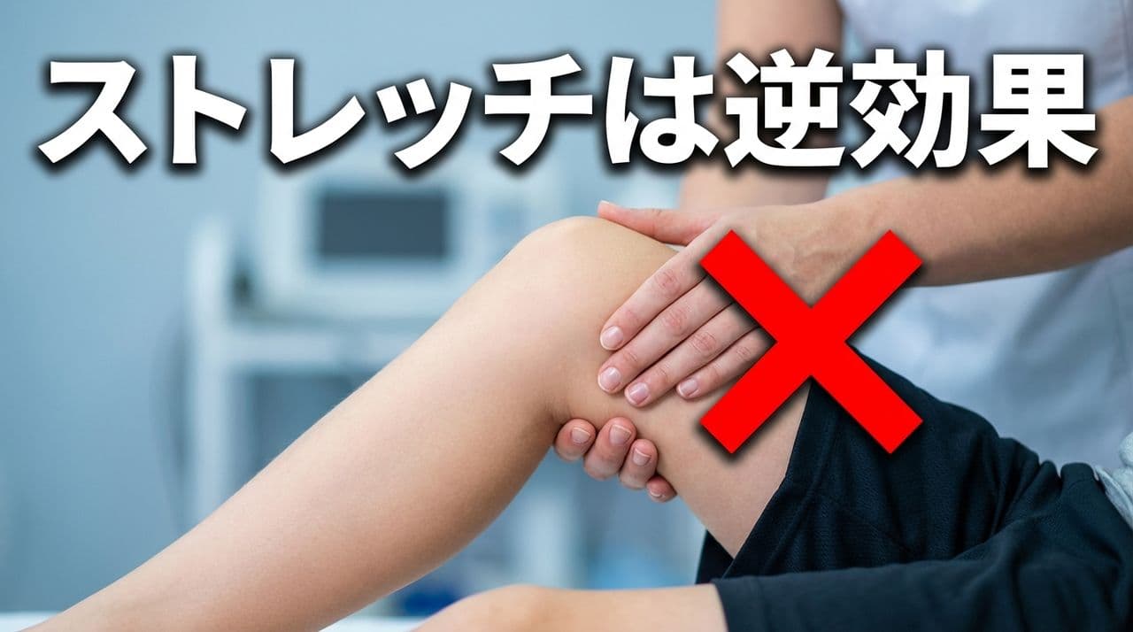 オスグッドにストレッチは逆効果? サポーターの限界と本当に必要なこと