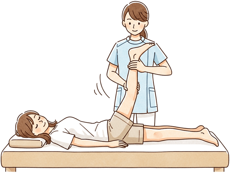 施術(ゆらし療法)