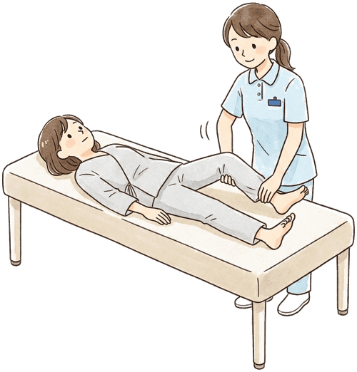 施術(ゆらし療法)