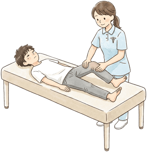 施術(ゆらし療法)